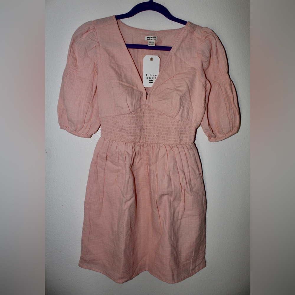 Billabong Spellbound Minidress (XS; Peachy Daze)